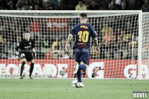 Leo Messi, líder del Barcelona | Foto: Ernesto Aradilla - VAVEL
