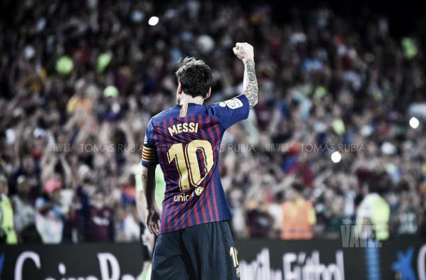 Messi lidera la victoria en Wembley | Foto: Tomás Rubia - VAVEL