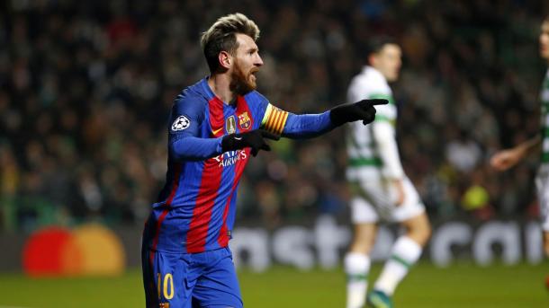 El capitán del Barcelona, Leo Messi, fue el autor de los dos goles | Foto: FCB