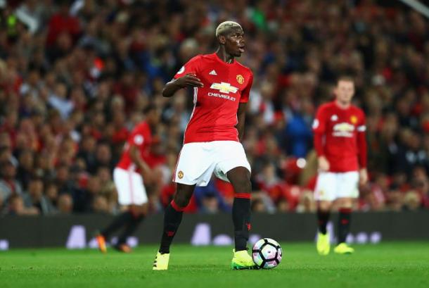 Pogba in action for Manchester United. | Image source: Metro