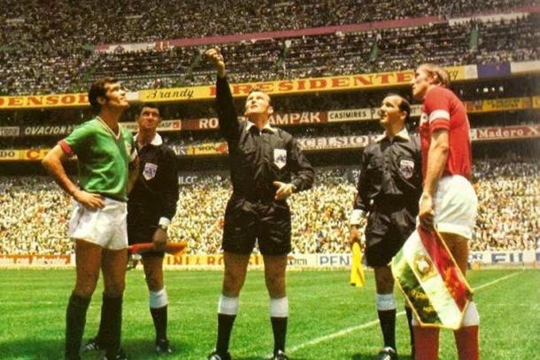 México vs URSS, Estadio Azteca, México 1970 | Foto: El Universal