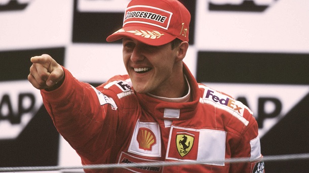 Michael Schumacher en sus años en Ferrari. Fuente: Ferrari