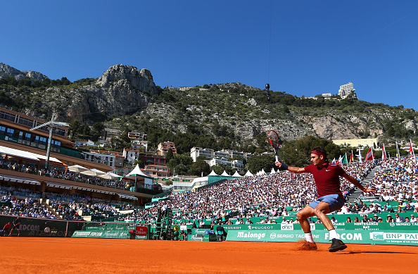 Federer got off to a winning start at the 2016 Monte-Carlo Rolex Masters. Credit: Michael Steele/Getty Images