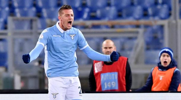 La gioia di Milinkovic-Savic in Coppa Italia contro il Genoa, tuttosport.com