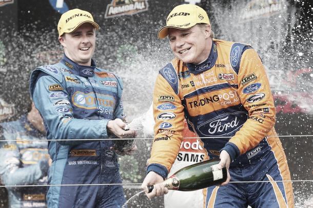 Mika Salo (Derecha), expiloto de Fómrula 1 | Getty Images