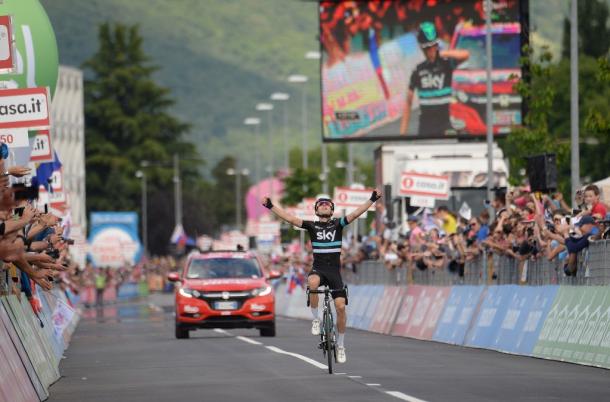 En 2016 se llevó una victoria de etapa en el Giro de Italia | Foto: Giro de Italia