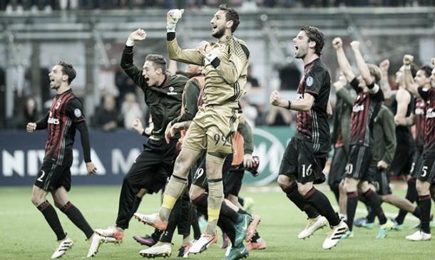 El Milan buscarán los tres puntos que le acerquen al liderato | Foto: A.C. Milán