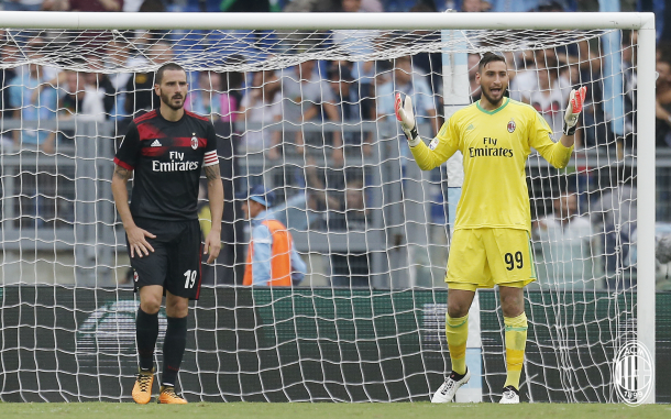 Bonucci e Donnarumma, acmilan.com