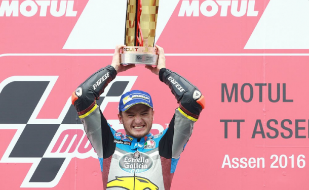 Well deserved for both Jack Miller and the Estrella Galicia 0,0 Marc VDS Team - www.twitter.com