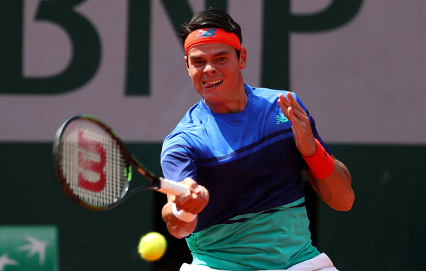 Raonic's forehand proved a reliable weapon all afternoon (Photo: Julian Finney/Getty Images Europe)