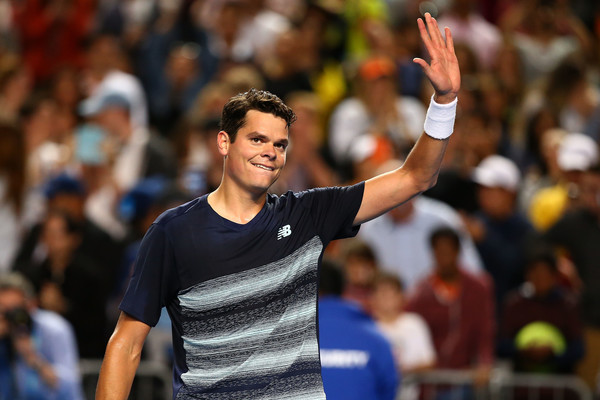 Milos Raonic reached two Major quarterfinals during 2017 amid his injury issues, with one of them coming at the Australian Open | Photo: Jack Thomas/Getty Images AsiaPac