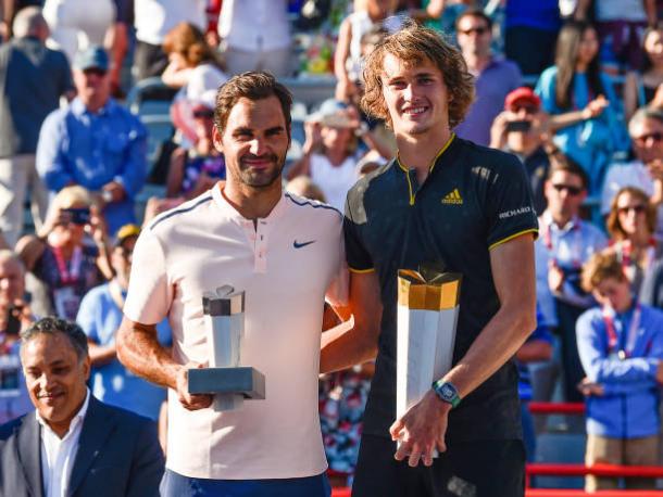 Federer lost to Alexander Zverev in the Rogers Cup final (Getty/Minas Panagiotakis)