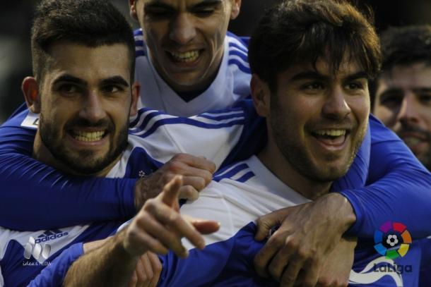 Abdón Prats ha sumado 2 goles a su cuenta particular en Lugo