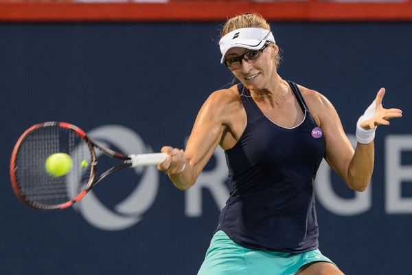 Lucic-Baroni in action at the 2016 Rogers Cup | Photo: Minas Panagiotakis/Getty Images North America