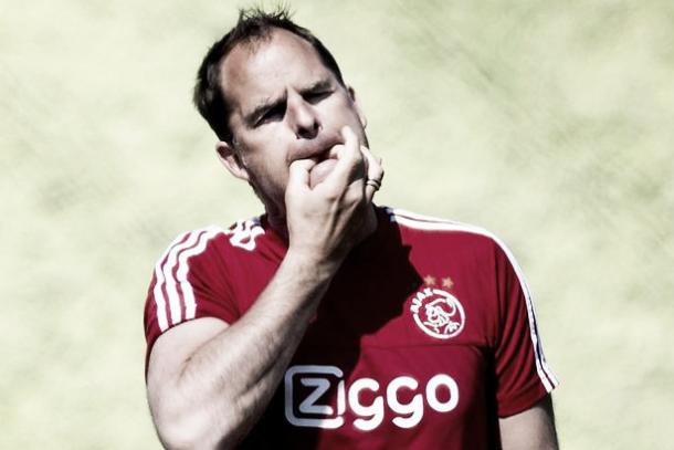 Frank Do Boer at Ajax. (Mirror)