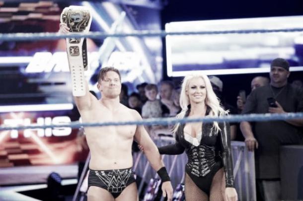 Will Miz defend inside the steel cage? Photo- WWE.com