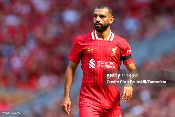 Mo Salah has scored 156 Premier League goals for Liverpool | Photo: Getty Images