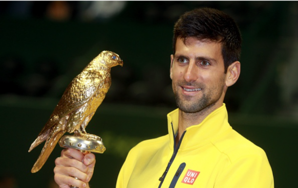 Djokovic will look for his second-career title in Doha. Credit: Mohamed Farag/Anadolu Agency/Getty Images