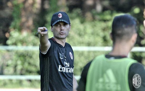 Vincenzo Montella a Milanello, vavel.com