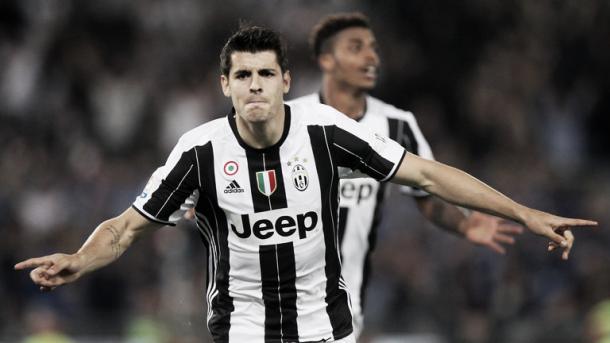 Above: Alvaro Morata in action for his current club Juventus | Photo: Sky Sports