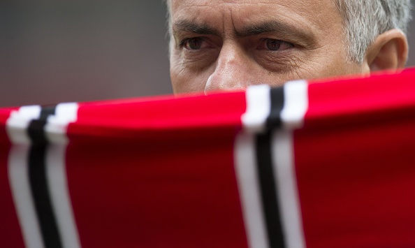 Mourinho has already taken charge of his first match, a 2-0 win - Wigan | Photo: Oli Scarff/AFO