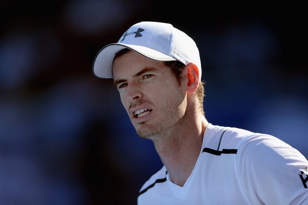 Murray at the Mubadala World Tennis Championship last week (Photo by Francois Nel/Getty Images)