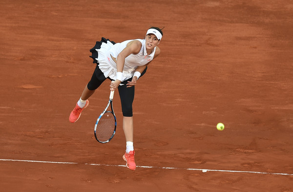 The French Open champion is desperate for matches and wins ahead of the biggest title defence of her career in two weeks (Photo by Denis Doyle / Getty Images)