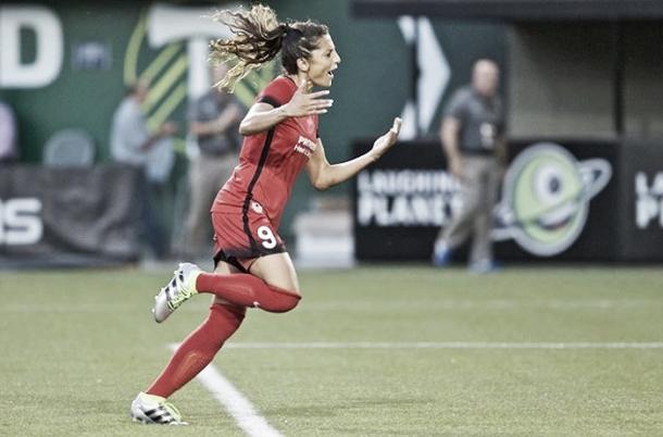 Nadim will be looking to add to her eight goals this season | Source: timbers.com