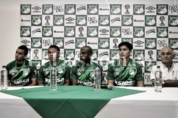Los nuevos jugadores del Deportivo Cali.
