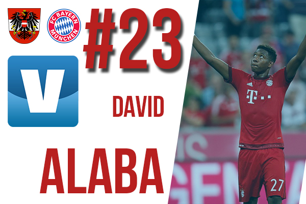 David Alaba (Bayern Munich/Austria)