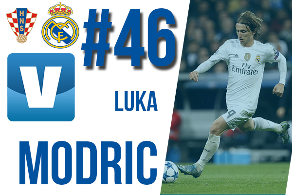 Luka Modric of Real Madrid and Croatia