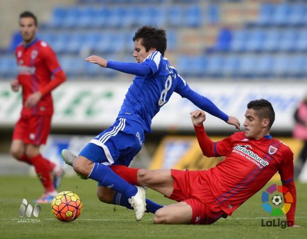 El encuentro de la primera vuelta fue un 'ordago' ofensivo de ambos equipos, terminando en empate. (Foto: LFP)