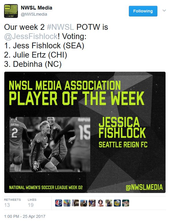 The voting breakdown | Source NWSL Media Twitter - @NWSLmedia