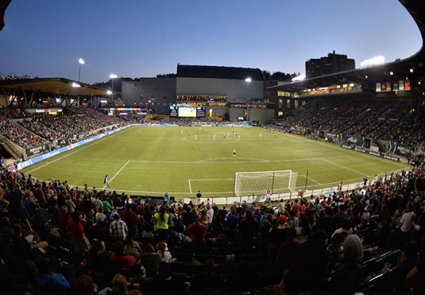 An NWSL game at Providence Park in Portland, OR | Source: nwslsoccer.com