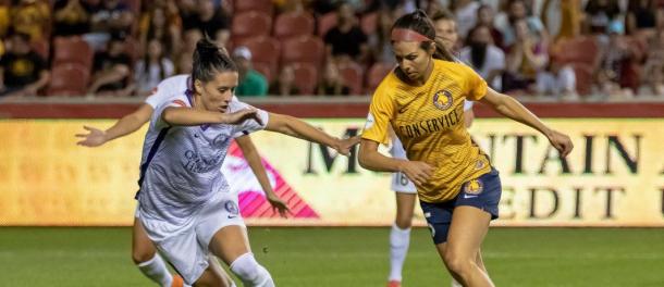 Ali Krieger made her 100th appearance in the NWSL today | Source: orlandocitysc.com