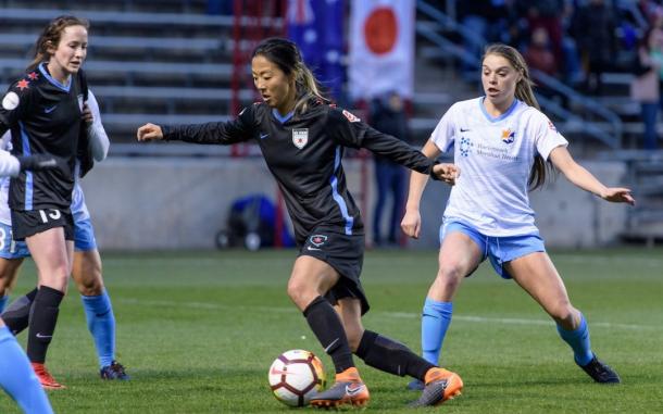 Chicago will hope to avenge their 2-1 home loss to sky Blue back on July 6. (photo via chicagoredstars.com)