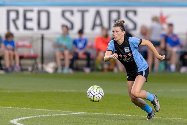 Arin Gilliland has been a key member of the team since being drafted in 2015. Source: Chicago Red Stars