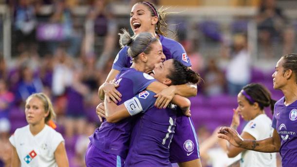 Orlando will be hoping that this is only the start of Morgan's dominance in the NWSL | Source: Jeremy Reper-isiphotos.com