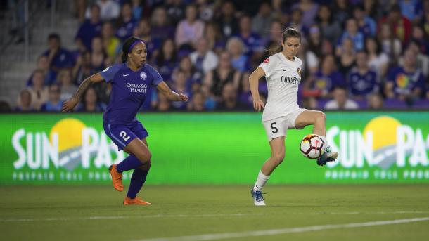 Sydney Leroux will be a big miss for the Pride | Source: nwslsoccer.com