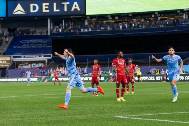 Last meeting between the two sides at Yankee Stadium. | Photo: FC Dallas