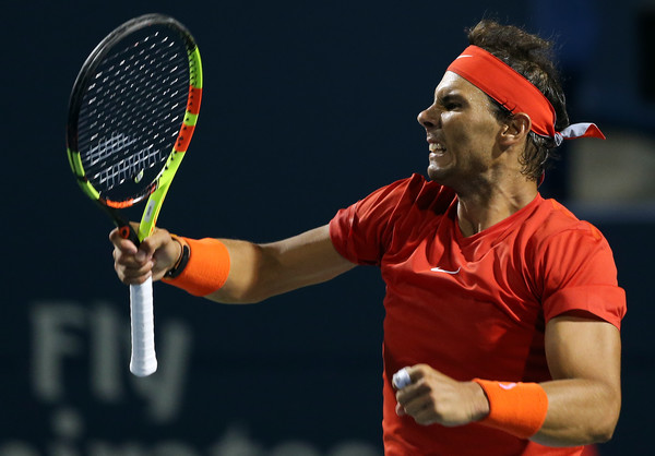 Nadal had fight like crazy to take down Cilic on Friday night. Photo: Getty Images