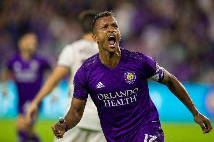 Nani celebrando un gol // Foto: Orlando