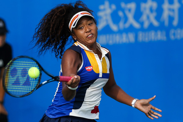 Naomi Osaka in action at the Wuhan Open | Photo: Yifan Ding/Getty Images AsiaPac