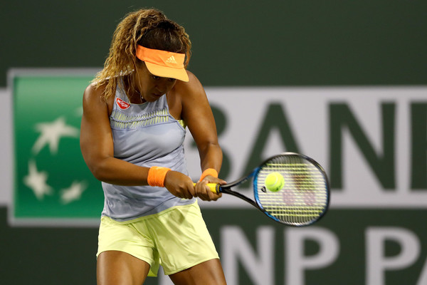 It was a world-class performance from Naomi Osaka, who has reached the biggest semifinal of her career in Indian Wells | Photo: Matthew Stockman/Getty Images North America