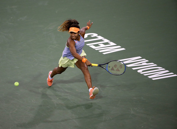 A clinical display from Osaka earns her the chance to face Radwanska next | Photo: Jeff Gross/Getty Images North America