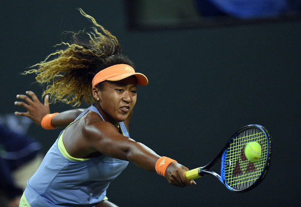 Naomi Osaka was simply impressive today, overpowering the five-time Major champion | Photo: Kevork Djansezian/Getty Images North America