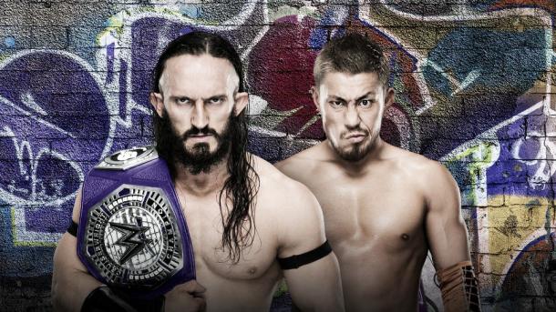 The king defends his crown against Tozawa. Photo-WWE.com