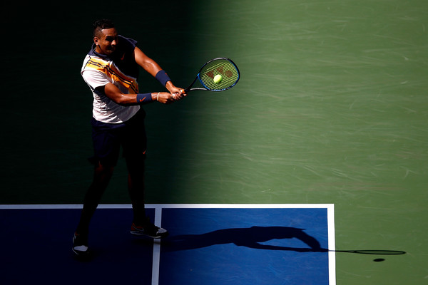 Nick Kyrgios failed to capitalize on his chances in the first set | Photo: Julian Finney/Getty Images North America