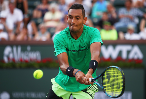 Nick Kyrgios in action | Photo: Clive Brunskill/Getty Images North America