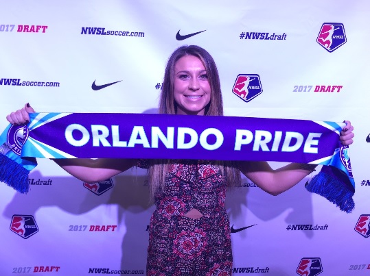 Nickolette Driesse selected 32nd overall during 2017 NWSL College Draft | Source: @ORLPride twitter.com